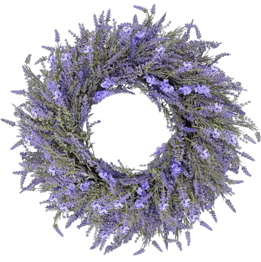 Spring Lavender wreath