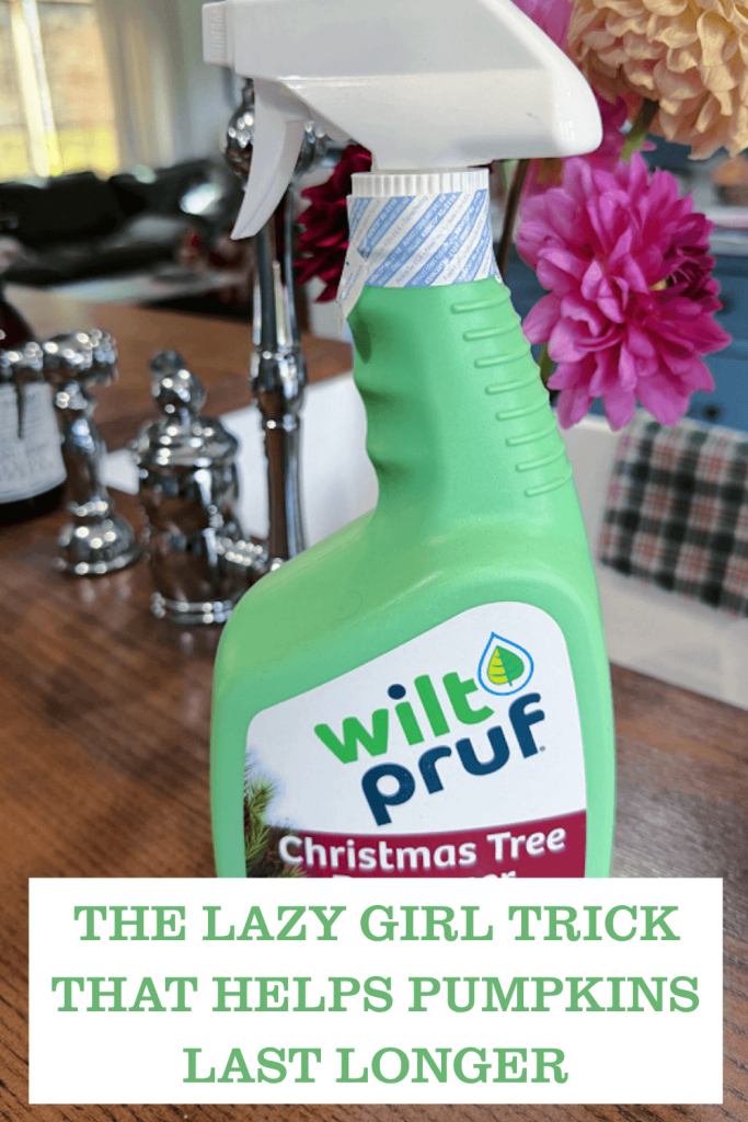 Wilt pruf for preserving pumpkins