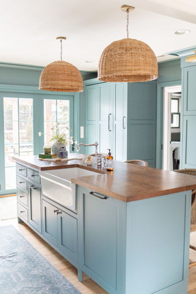 spring kitchen island