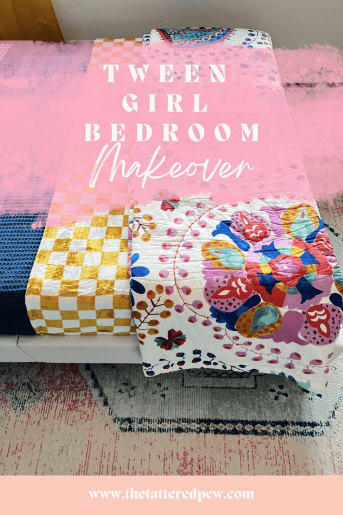 Tween Girl Bedroom Makeover