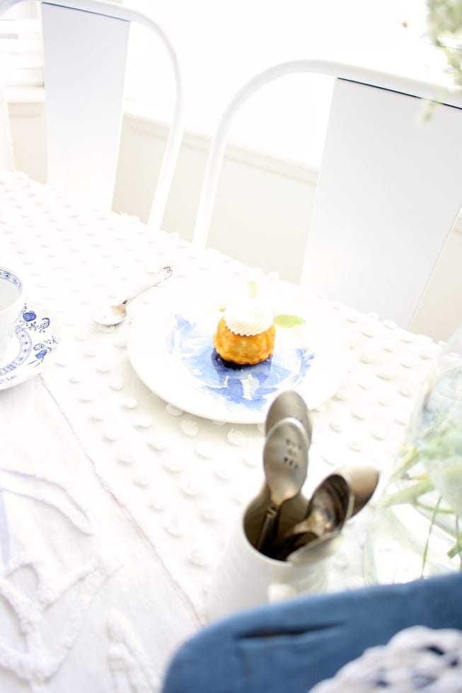 A Mother's Day Tea Party Blue and White Style » The Tattered Pew
