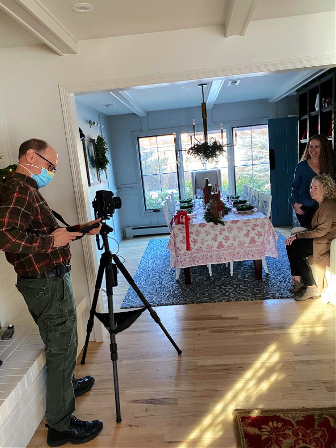 Mom and I getting our pictured taken!