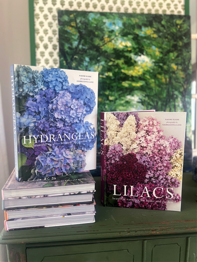 lilacs and hydrangeas