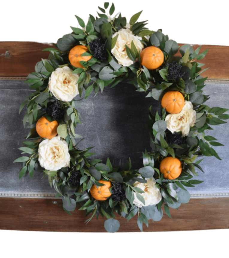 Farmhouse Oranges Wreath