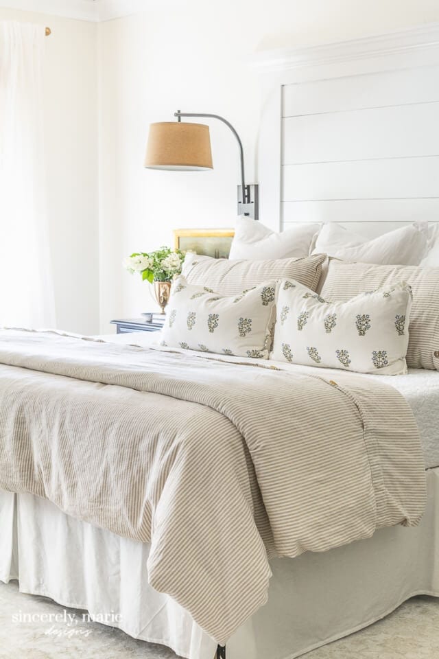 Welcome Home Sunday: Our collected Spring bedroom.