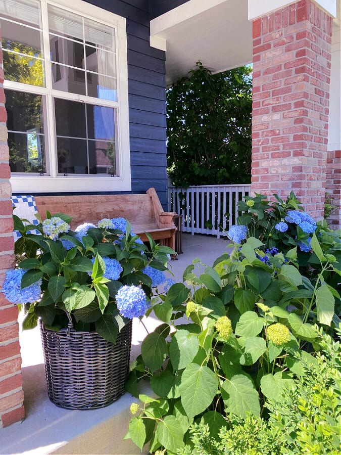 Our summer front porch tour