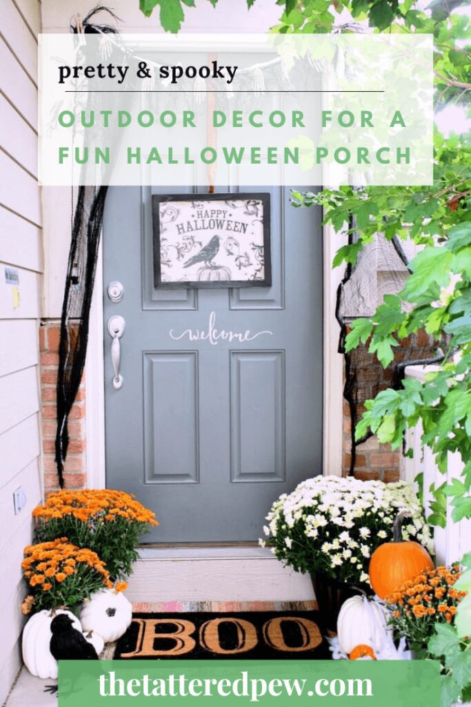 Outdoor Decor for a Fun Halloween Porch