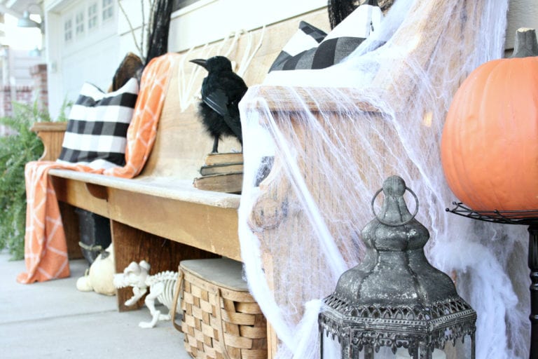 Outdoor Decor for a Fun Halloween Porch