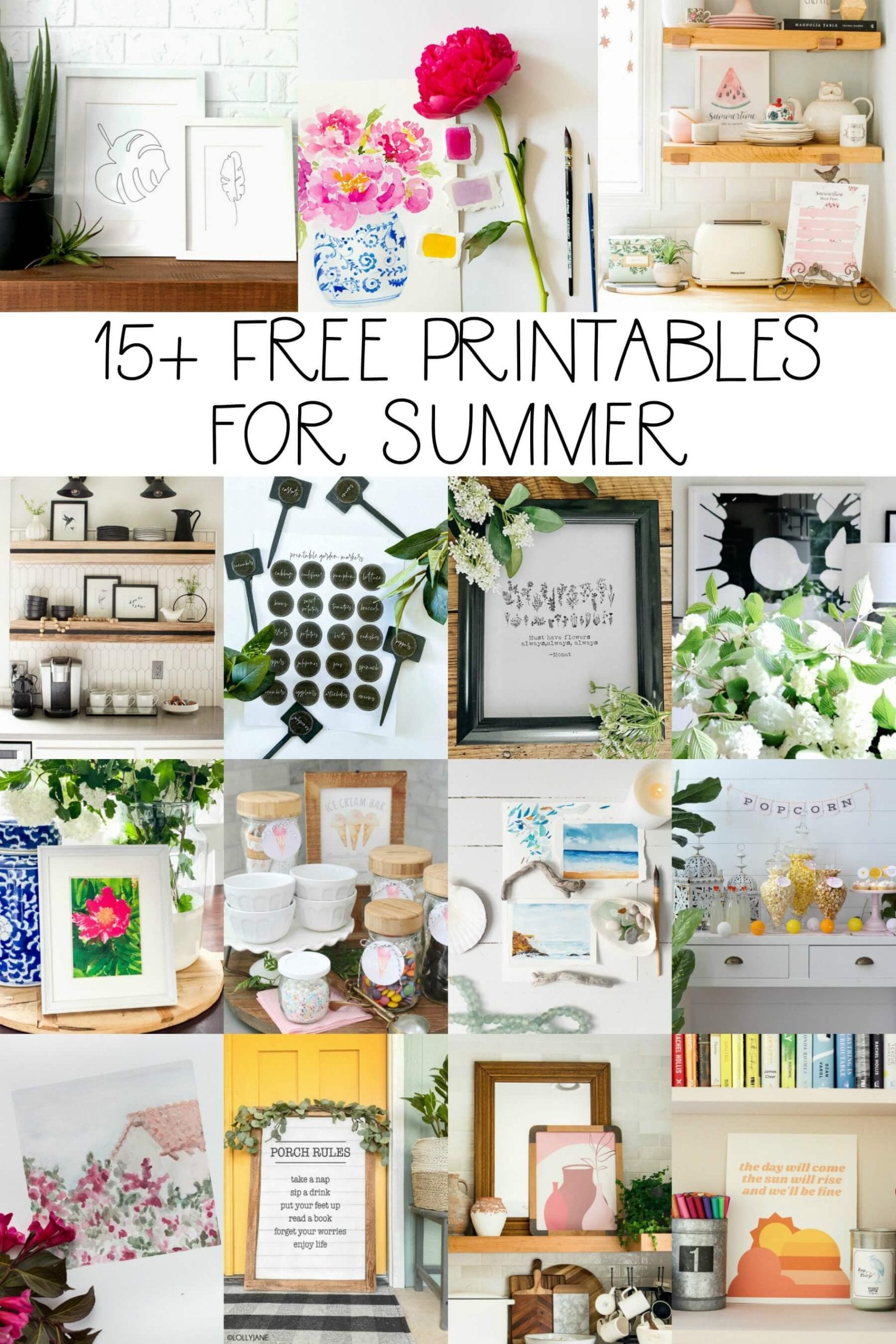 Three Free Peony Watercolor Printables » Grow Beauty With Ease