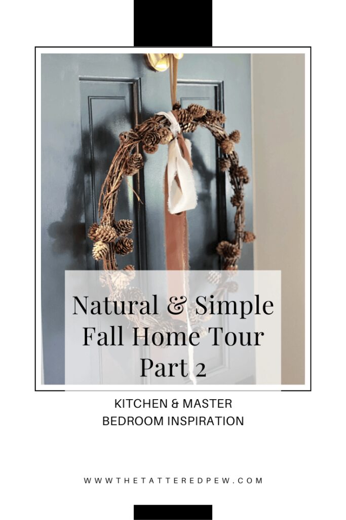 Wreath Simple and Natural Fall Decor