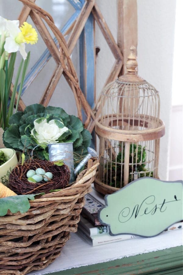 A nest for Spring decor!