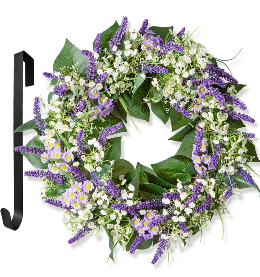Lavender Wreath