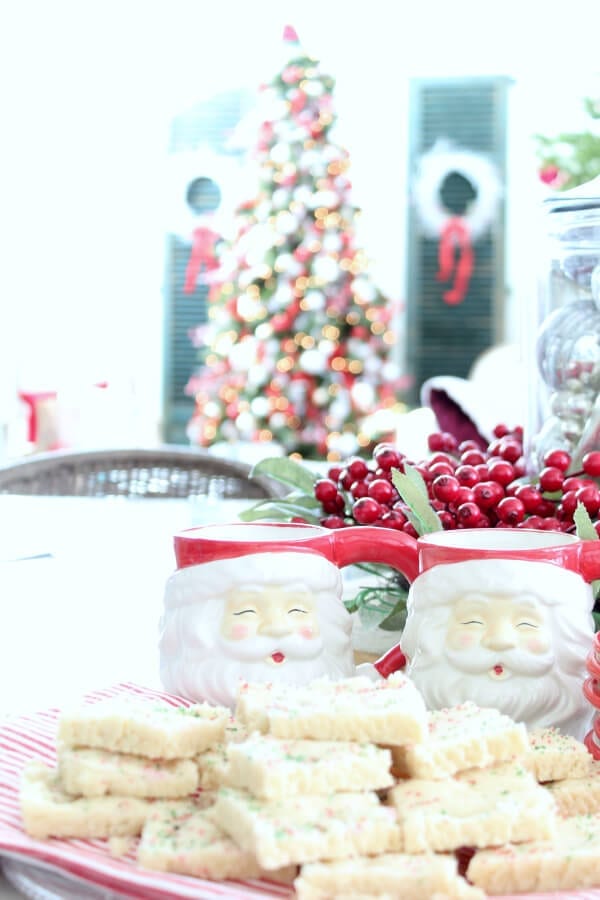 Cookies for Santa? Try these shortbread ones he will love!