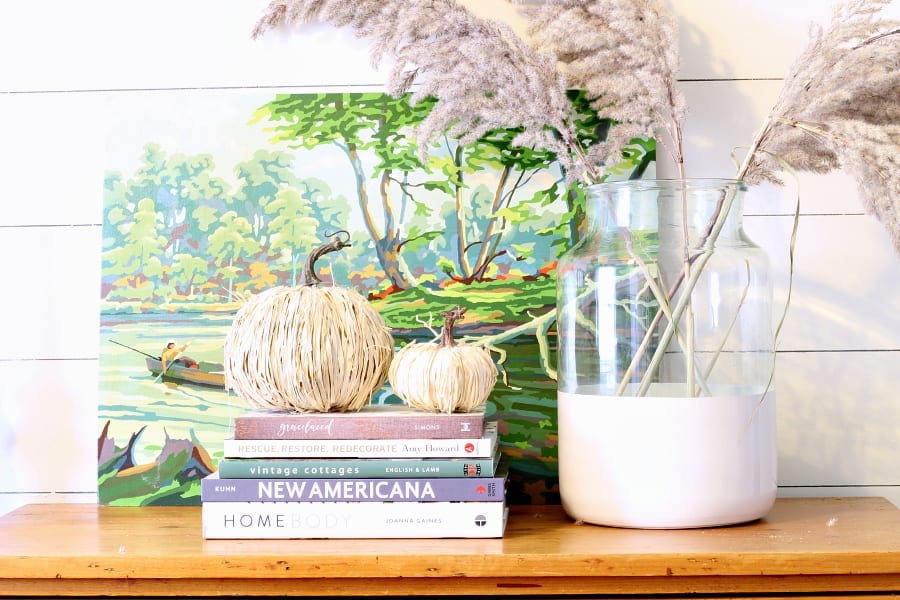 Welcome Home Sunday: DIY Raffia Pumpkins