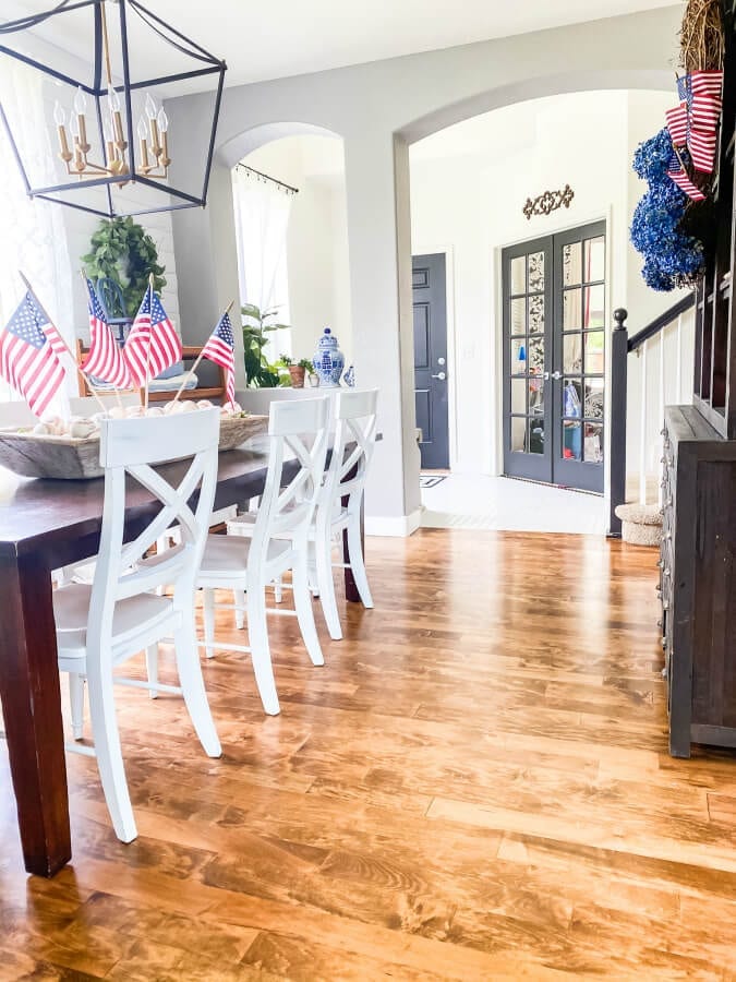 Red White And Blue Decorating Ideas For Summer The Tattered Pew