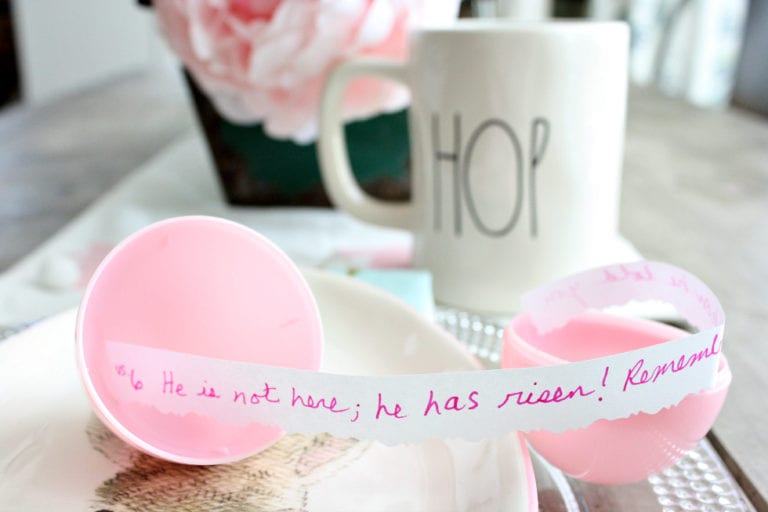 A Fun, Easy and Meaningful Easter Tradition-Scripture Eggs!