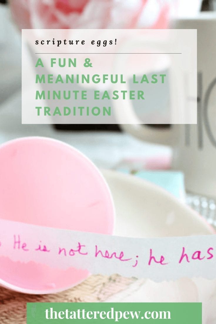 You will fall in love with this meaningful Easter tradition that you can start this year! It's so simple and fun too.