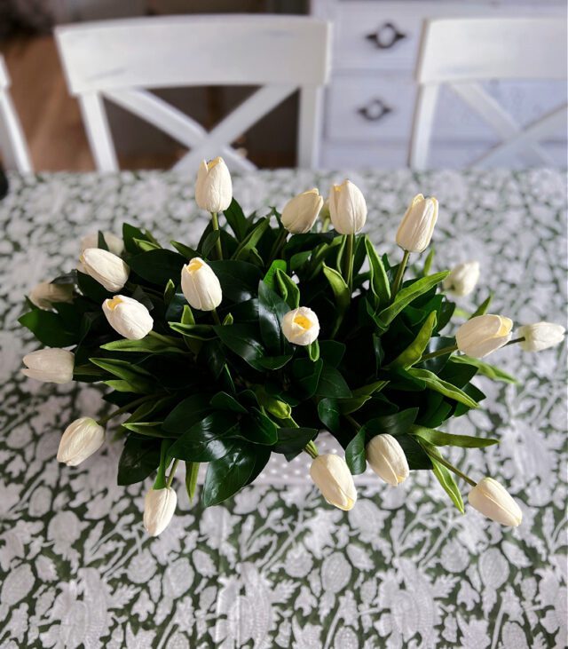Simple 3 Step Spring Floral Arrangement » Grow Beauty With Ease