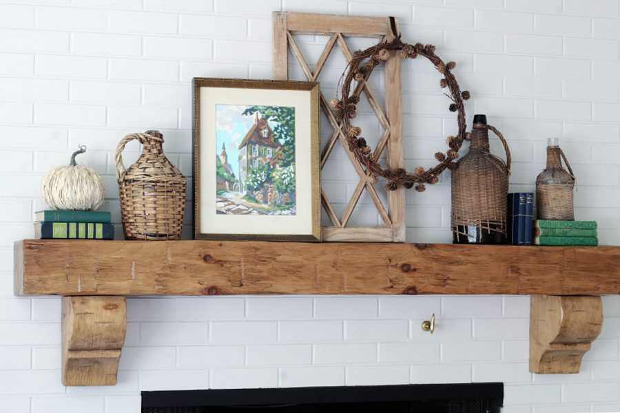 Fall Decor: Mantel decorating ideas that are simple and colorful