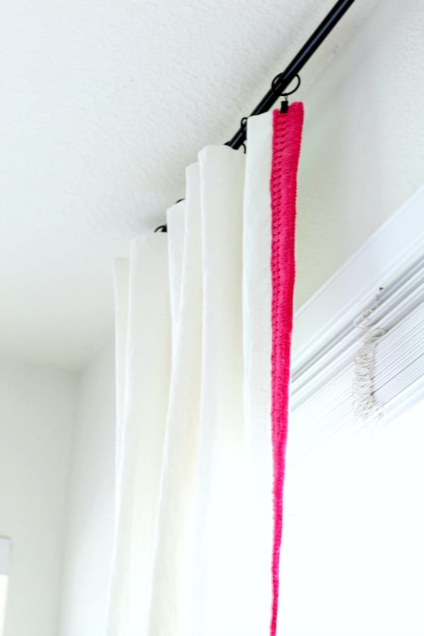 Pretty and Simple Curtain Trim