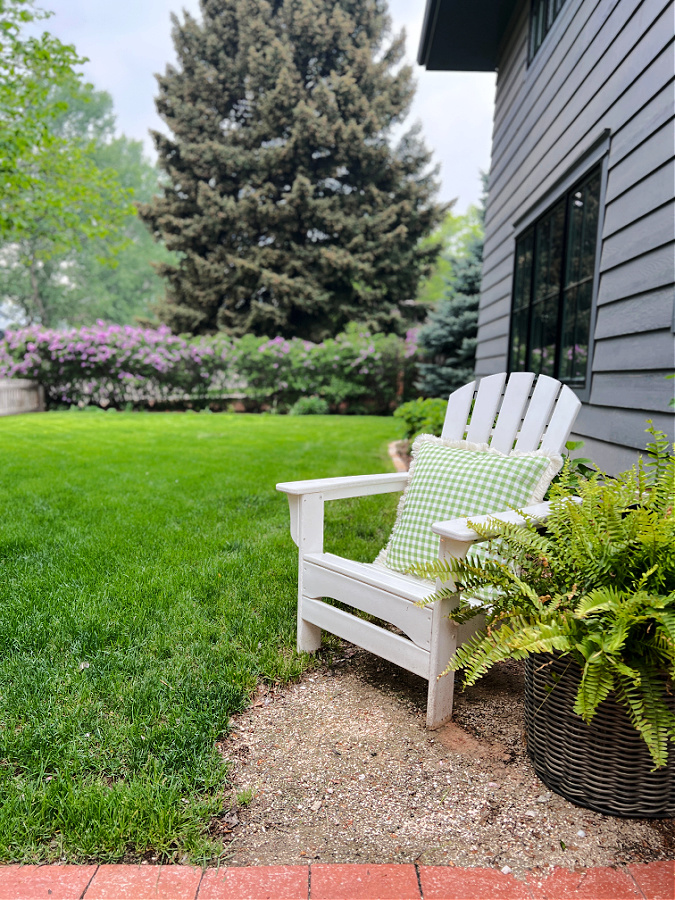 White adirondack