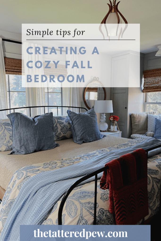 Simple tips for creating a cozy fall bedroom