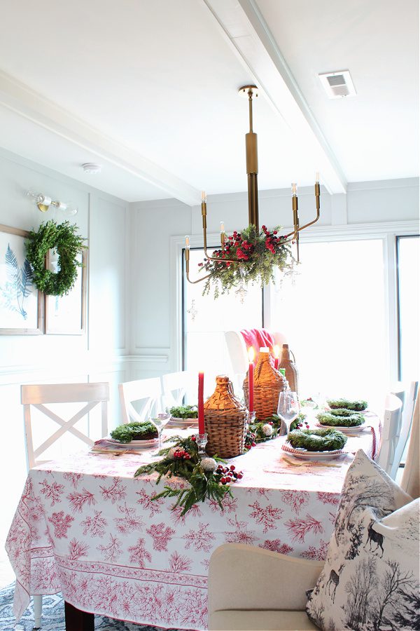 Christmas in the dining room