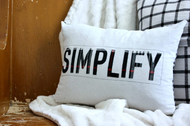 simplify pillow