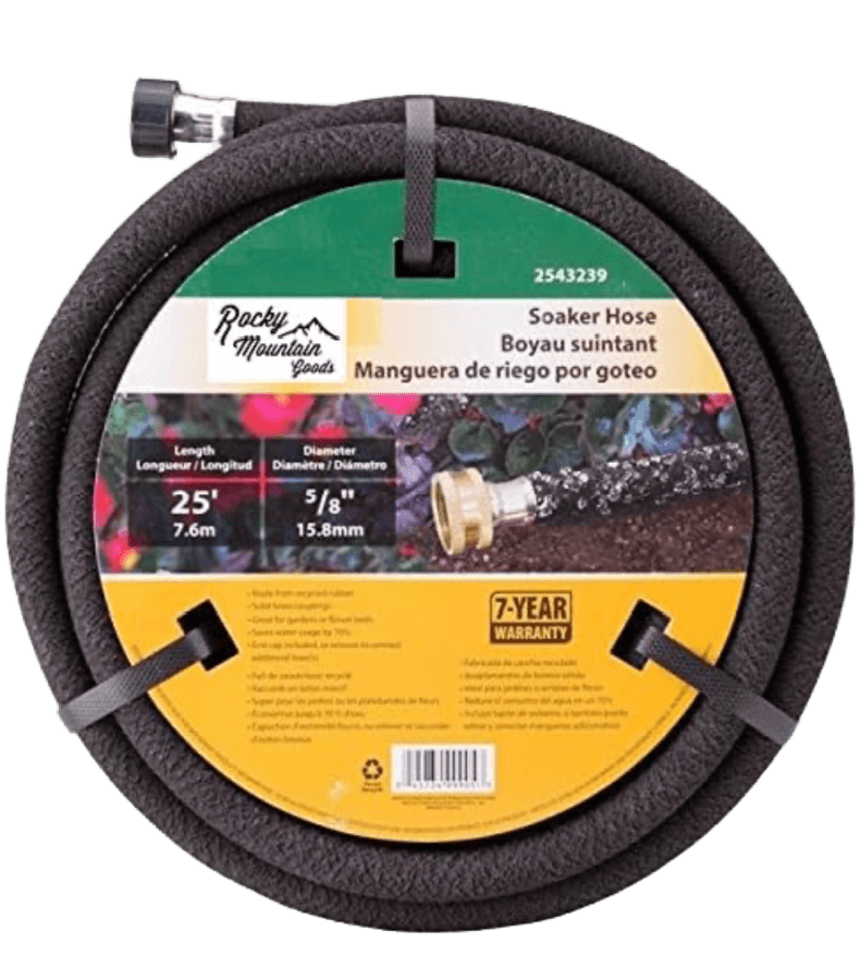 soaker hose for raised bed watering
