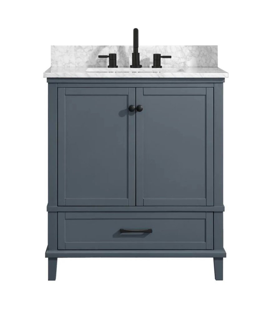 Home Depot single vanity