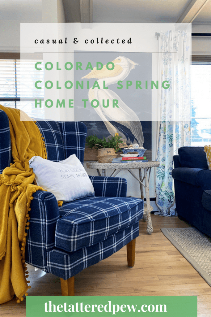 Come tour our Colorado colonial Spring home tour!