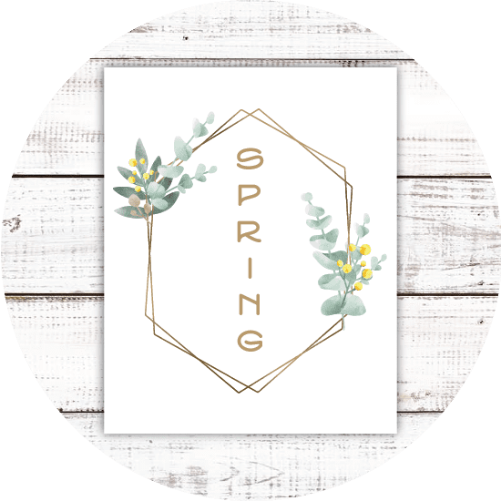 Spring printable