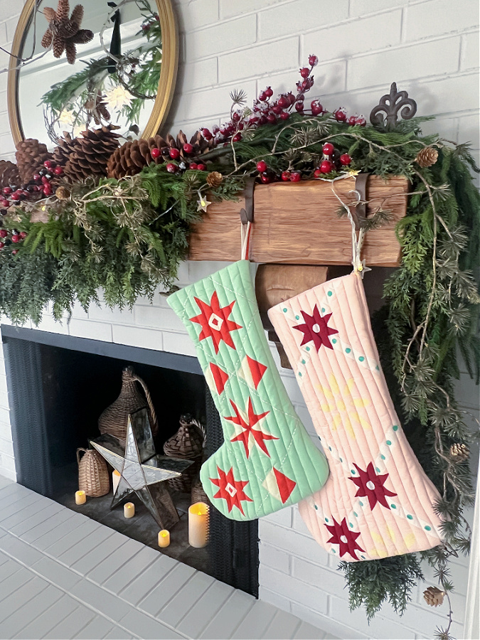 stockings on mantle