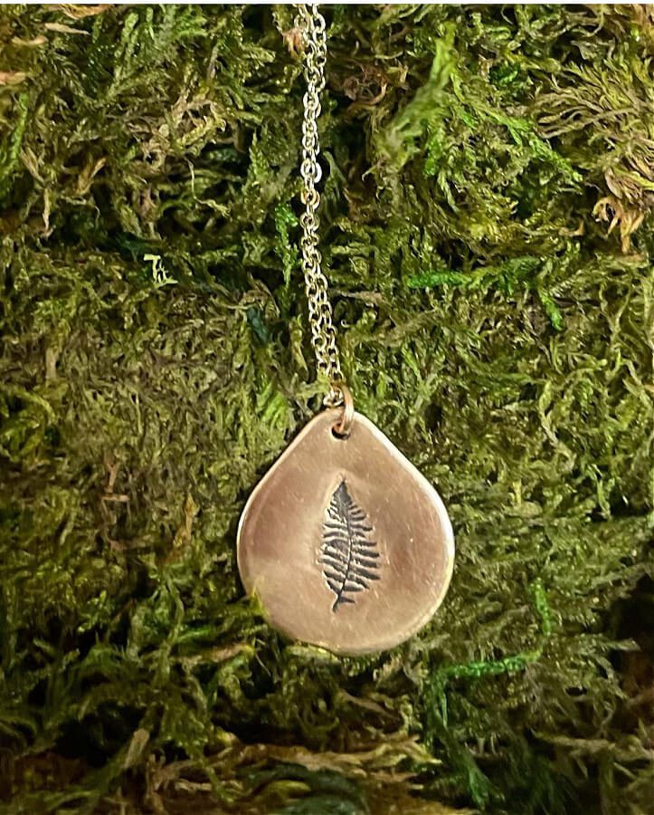 fern necklace stocking stuffer