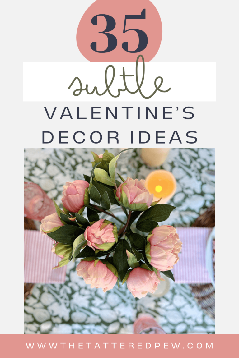 Subtle Valentine's Day Decor Ideas