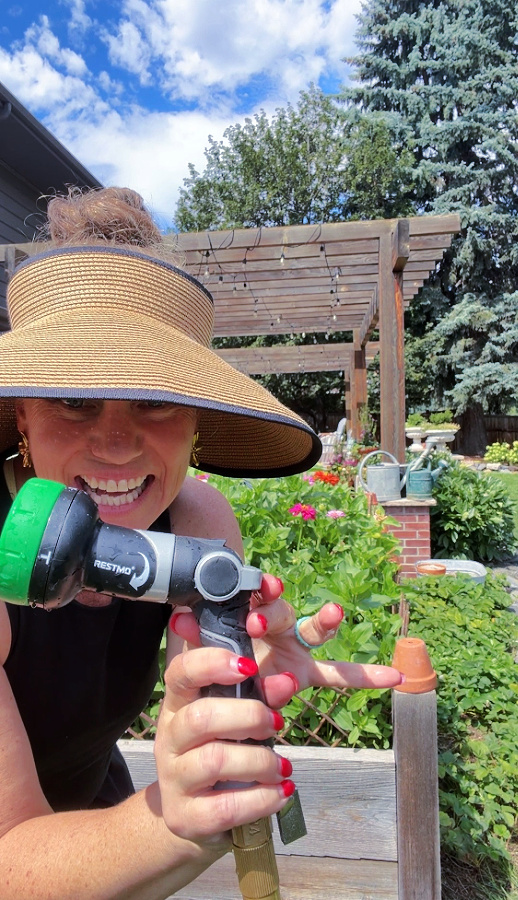 multi angle water hose nozzle