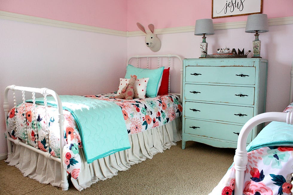 Shared girls bedroom