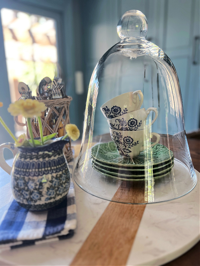 Decorating with Glass Cloches