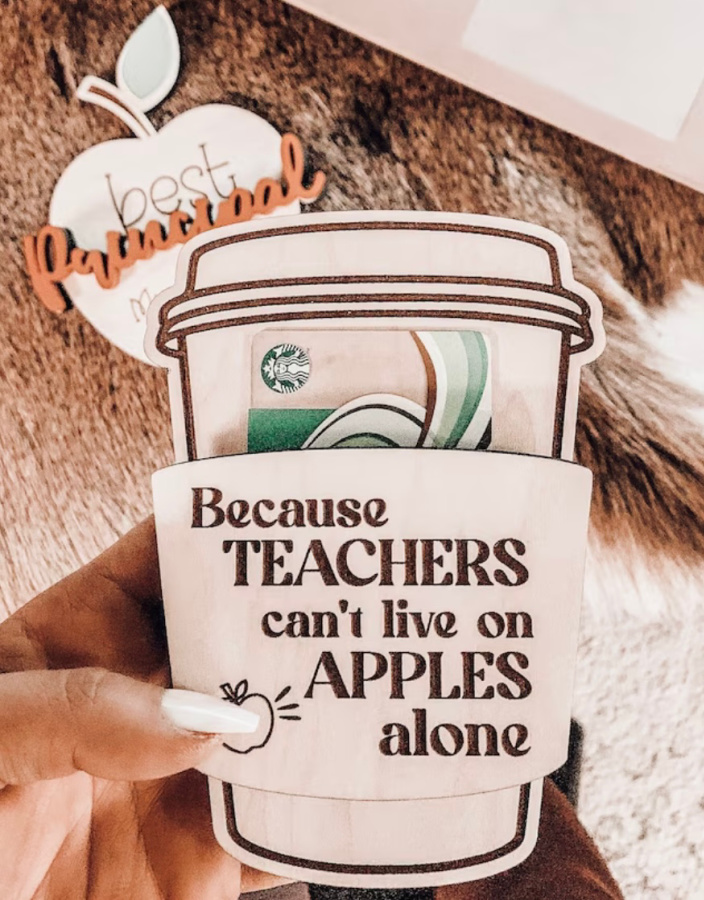 Monday Must Haves Back to School teacher gift card 