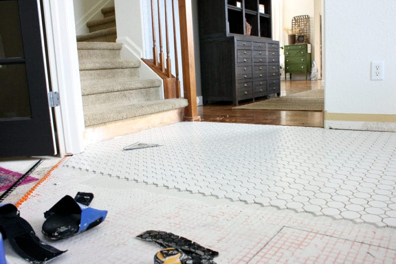 The tile is looking good!