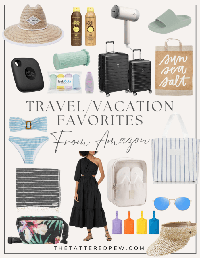 Travel Vacation Favorites Collage