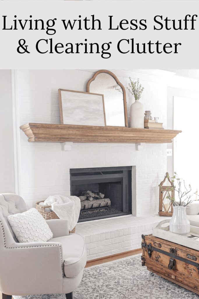 Welcome Home Saturday: Living with less and clearing the clutter