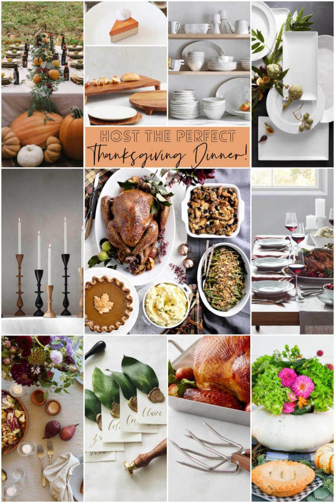 Welcome Home Saturday: How to Host The Perfect Thanksgiving Dinner