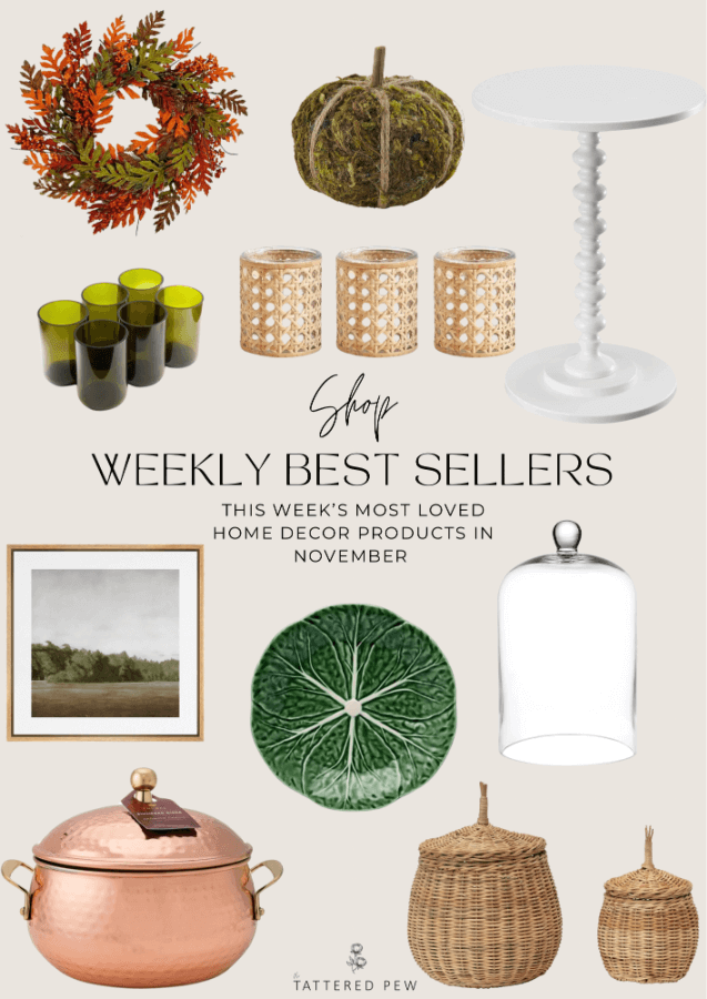 November Weekly Best Sellers