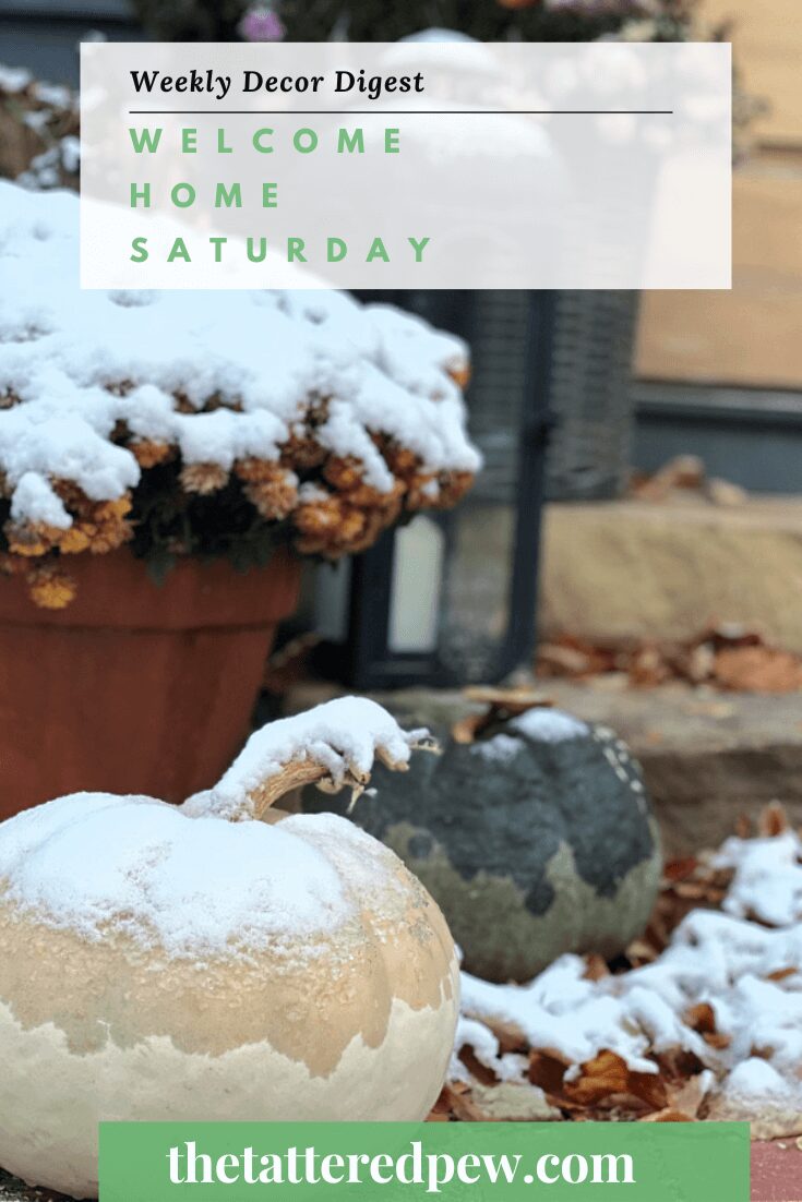 Welcome Home Saturday : November Is Here!