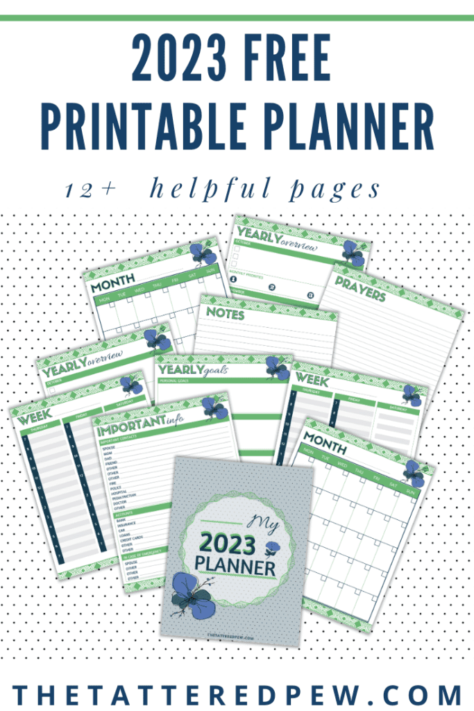 Printable Planner 2023