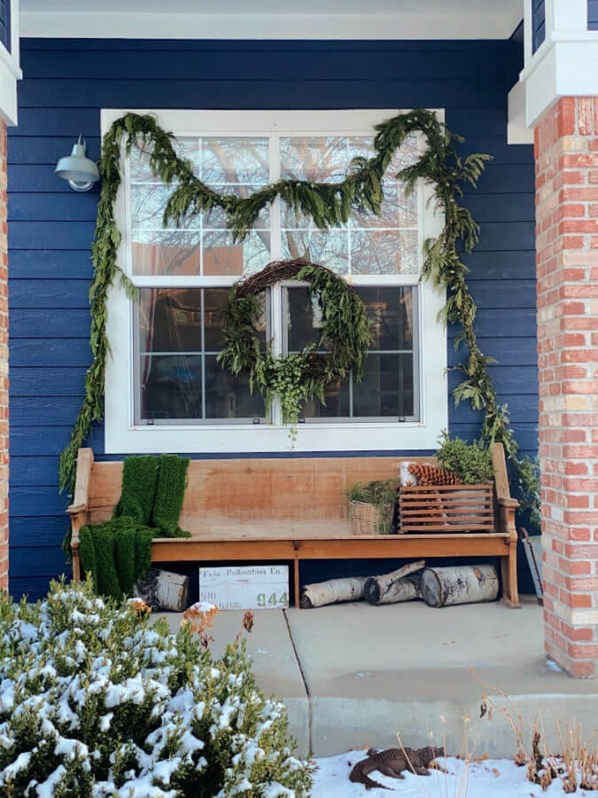 Winter porch ideas that take less than 10 minutes!