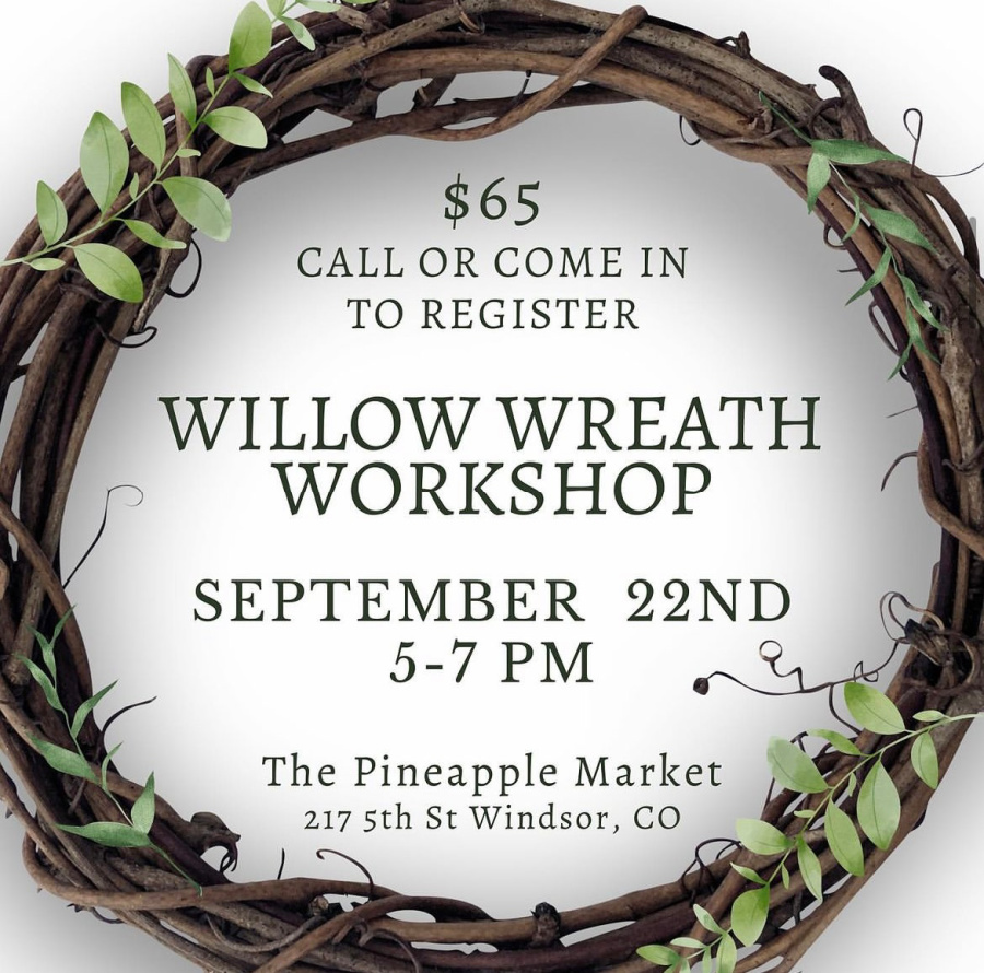 wreath making workshop