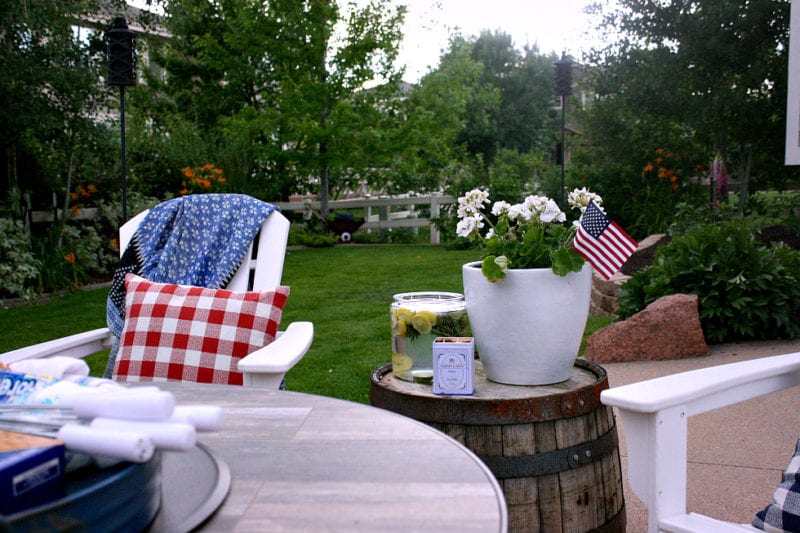 A Summer patio in style!